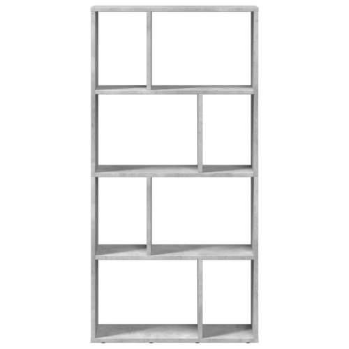 Regal za knjige boja betona 60x20x120 cm konstruirano drvo - Beton siva 1 60 cm Cijena