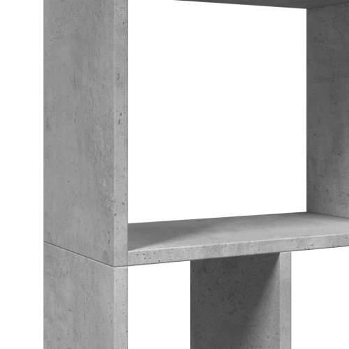 Regal za knjige boja betona 60x20x120 cm konstruirano drvo - Beton siva 1 60 cm Cijena
