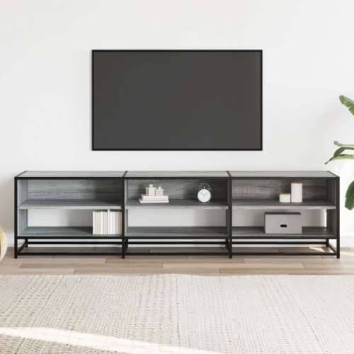 TV ormarić boja hrasta sonome 180x40x46 cm konstruirano drvo - Sivi hrast sonoma 1 180 cm Cijena
