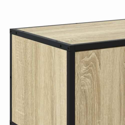 TV ormarić boja hrasta 100x35x41 cm konstruirano drvo i metal - sonoma hrast 1 100 cm Cijena