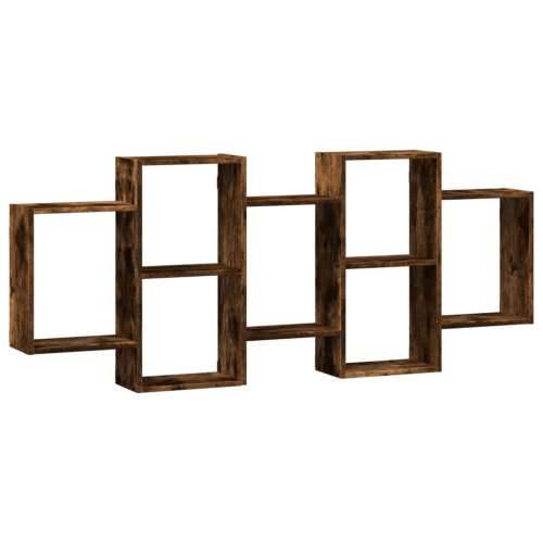 Zidna polica boja hrasta 159x18x65 cm konstruirano drvo - Dimljeni hrast 159 x 18 x 65 cm 1 Cijena