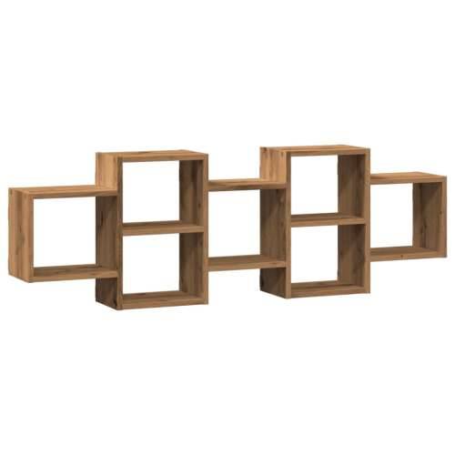 Zidna polica boja artisian hrast 129x18x42 cm drveni - Boja hrasta 129 x 18 x 42 cm 1 Cijena