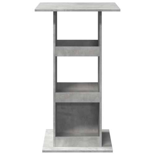 Barski stol s prostorom siva boja betona 60x60x102 cm drveni - Beton siva 1 Cijena