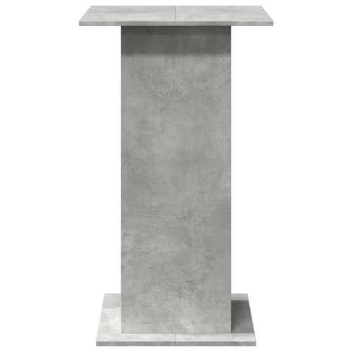 Barski stol s prostorom siva boja betona 60x60x102 cm drveni - Beton siva 1 Cijena