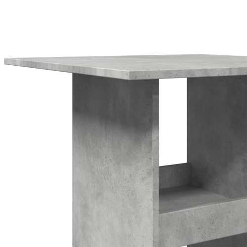 Barski stol s prostorom siva boja betona 60x60x102 cm drveni - Beton siva 1 Cijena