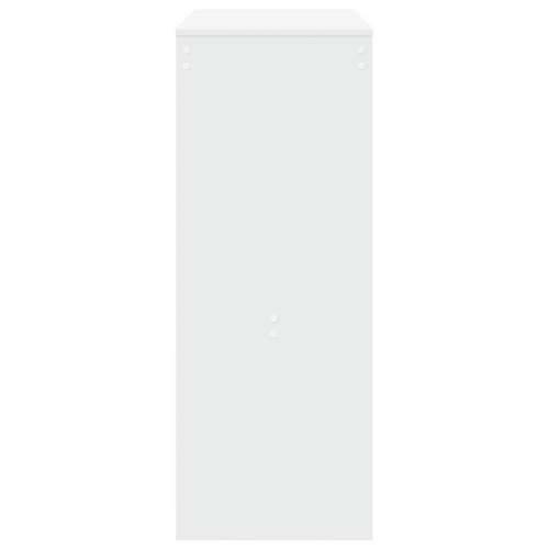 Barski stol s držačima bijeli 90x40x103,5 cm konstruirano drvo - Bijela 1 Cijena