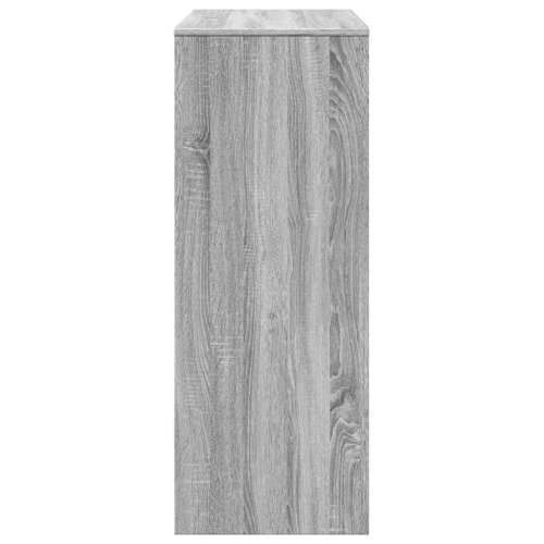 Barski stol s držačima boja hrasta 90x40x103,5 cm drveni Sivi hrast sonoma 1 Cijena