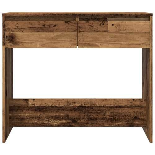 Konzolni stol boja starog drva 89x41x76,5 cm konstruirano drvo - Staro drvo 1 Cijena