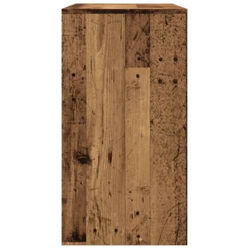 Konzolni stol boja starog drva 89x41x76,5 cm konstruirano drvo - Staro drvo 1 Cijena