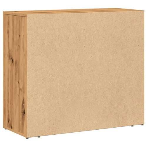 Komoda boja hrasta artisan 80 x 33 x 70 cm konstruirano drvo - Boja hrasta 1 Cijena