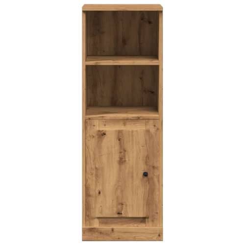 Visoka komoda boja hrasta 36x35,5x103,5 cm konstruiranog drva - Boja hrasta 1 Cijena