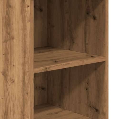 Visoka komoda boja hrasta 36x35,5x103,5 cm konstruiranog drva - Boja hrasta 1 Cijena