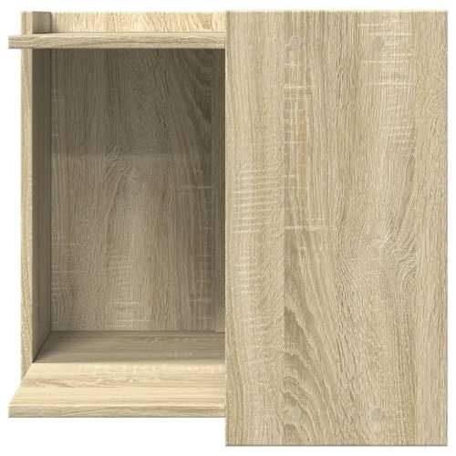 Kutija z mačji pijesak boja hrasta 53x53x51cm konstruirano drvo - sonoma hrast 53 x 53 x 51 cm Cijena