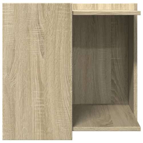 Kutija z mačji pijesak boja hrasta 53x53x51cm konstruirano drvo - sonoma hrast 53 x 53 x 51 cm Cijena