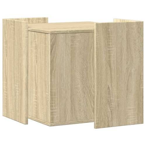Kutija z mačji pijesak boja hrasta 53x53x51cm konstruirano drvo - sonoma hrast 53 x 53 x 51 cm Cijena