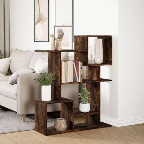 Pregrada / regal za knjige boja hrasta 92x29x112 cm drveni - Dimljeni hrast 1 112 cm Cijena