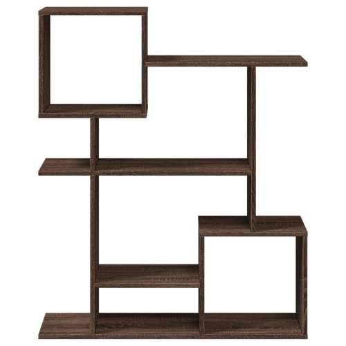 Pregrada / regal za knjige boja hrasta 92x29x112 cm drveni - Smeđi hrast 1 112 cm Cijena