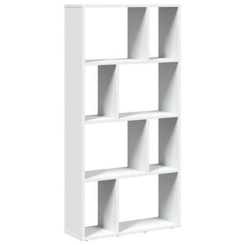 Regal za knjige bijeli 60x20x120 cm od konstruiranog drva - Bijela 1 60 cm Cijena