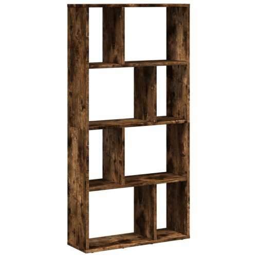 Regal za knjige boja hrasta 60x20x120 cm konstruirano drvo - Dimljeni hrast 1 60 cm Cijena
