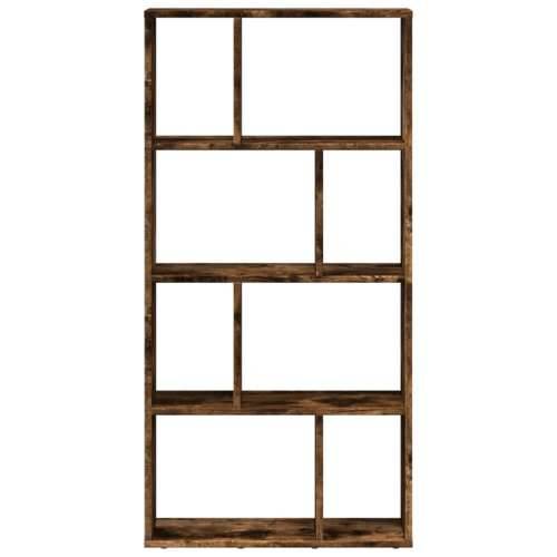 Regal za knjige boja hrasta 60x20x120 cm konstruirano drvo - Dimljeni hrast 1 60 cm Cijena