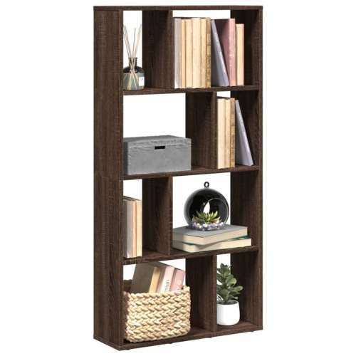 Regal za knjige boja hrasta 60x20x120 cm konstruirano drvo - Smeđi hrast 1 60 cm Cijena