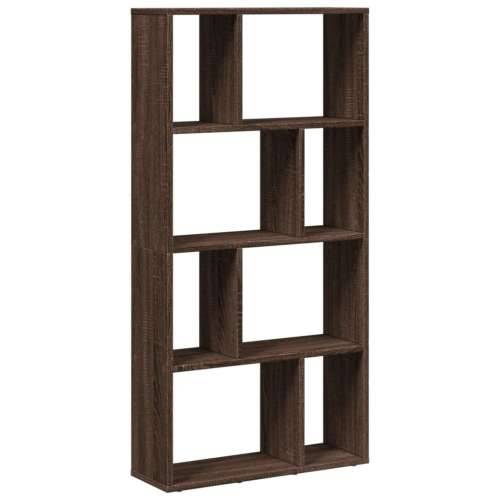 Regal za knjige boja hrasta 60x20x120 cm konstruirano drvo - Smeđi hrast 1 60 cm Cijena