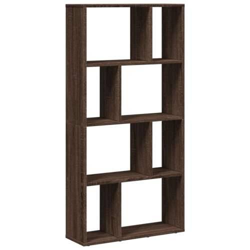 Regal za knjige boja hrasta 60x20x120 cm konstruirano drvo - Smeđi hrast 1 60 cm Cijena