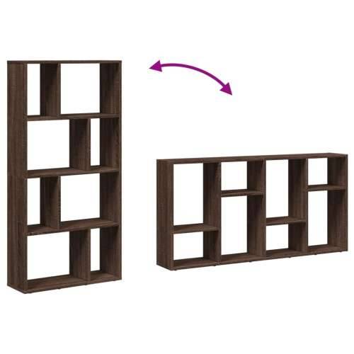 Regal za knjige boja hrasta 60x20x120 cm konstruirano drvo - Smeđi hrast 1 60 cm Cijena