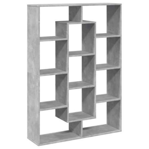 Ormarić za knjige boja betona 102x29x143 cm drveni - Beton siva 1 143 cm 102 cm Cijena