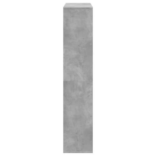 Ormarić za knjige boja betona 102x29x143 cm drveni - Beton siva 1 143 cm 102 cm Cijena