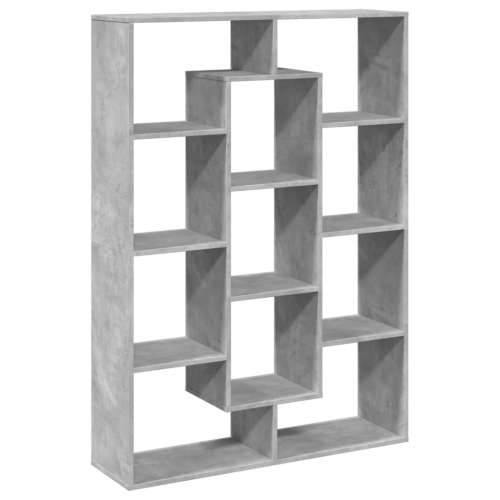 Ormarić za knjige boja betona 102x29x143 cm drveni - Beton siva 1 143 cm 102 cm Cijena
