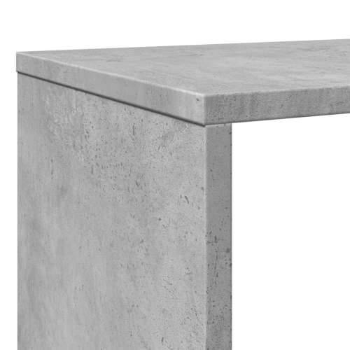 Ormarić za knjige boja betona 102x29x143 cm drveni - Beton siva 1 143 cm 102 cm Cijena