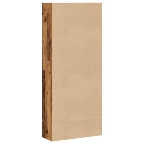 Ormarić za knjige boja drva 80 x 30 x 189 cm konstruirano drvo - Staro drvo 1 189 cm 80 cm Cijena