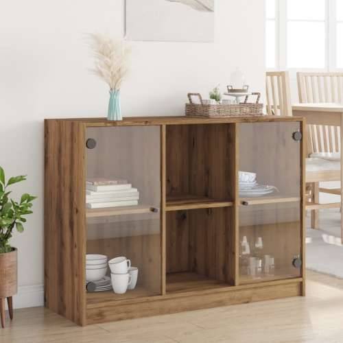 Komoda boja hrasta artisan 102x37x75,5 cm konstruirano drvo - artisian oak 1 102 cm Cijena