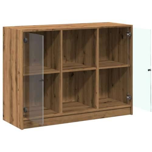 Komoda boja hrasta artisan 102x37x75,5 cm konstruirano drvo - artisian oak 1 102 cm Cijena