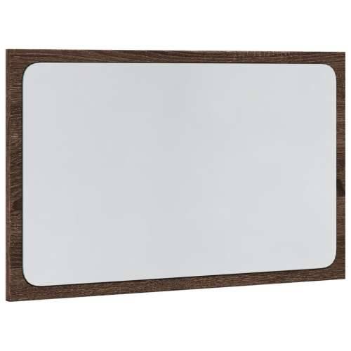 LED kupaonsko ogledalo boja smeđeg hrasta 60x8,5x38 cm drveno - Smeđi hrast 1 Cijena