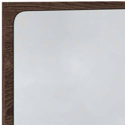 LED kupaonsko ogledalo boja smeđeg hrasta 60x8,5x38 cm drveno - Smeđi hrast 1 Cijena