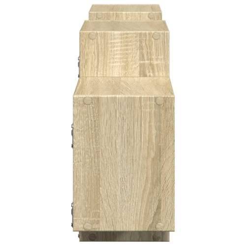 Zidna polica boja hrasta sonome 129x18x42 cm konstruirano drvo - sonoma hrast 129 x 18 x 42 cm 1 Cijena