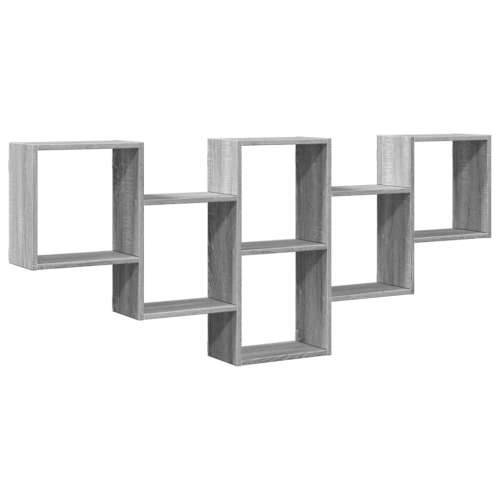 Zidna polica boja hrasta sonome 159x18x66 cm konstruirano drvo - Sivi hrast sonoma 1 Cijena