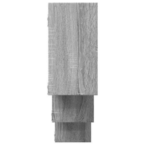 Zidna polica boja hrasta sonome 159x18x66 cm konstruirano drvo - Sivi hrast sonoma 1 Cijena