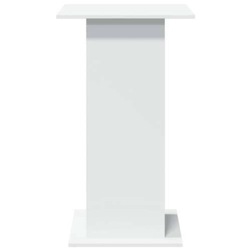 Barski stol s prostorom bijeli 60x60x102 cm drveni - Bijela 1 Cijena
