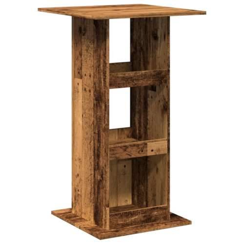 Barski stol s prostorom boja drva 60x60x102cm konstruirano drvo - Staro drvo 1 Cijena