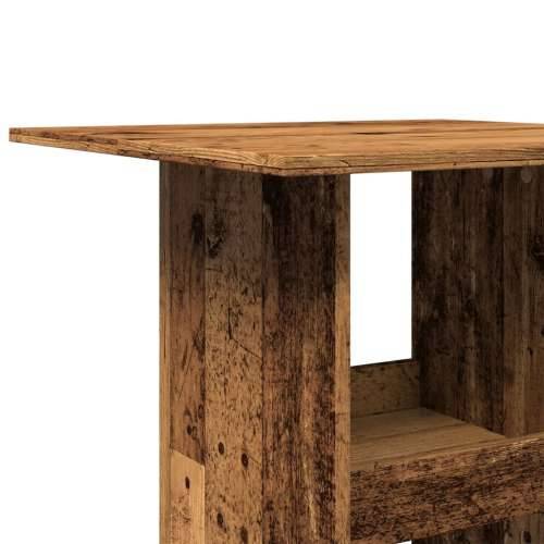 Barski stol s prostorom boja drva 60x60x102cm konstruirano drvo - Staro drvo 1 Cijena