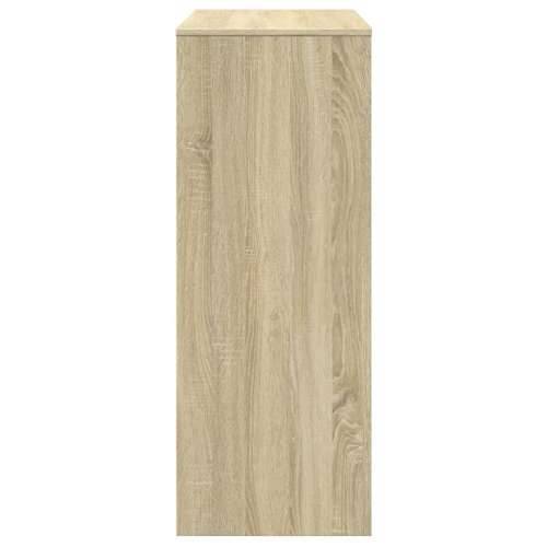 Barski stol s stalcima boja hrasta 90x40x103,5 cm drveni - sonoma hrast 1 Cijena