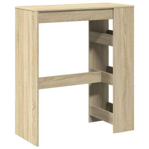 Barski stol s stalcima boja hrasta 90x40x103,5 cm drveni - sonoma hrast 1 Cijena