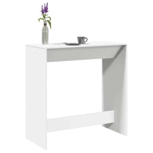 Barski stol bijeli 102 x 50 x 103,5 cm konstruirano drvo - Bijela 1 102 cm Cijena