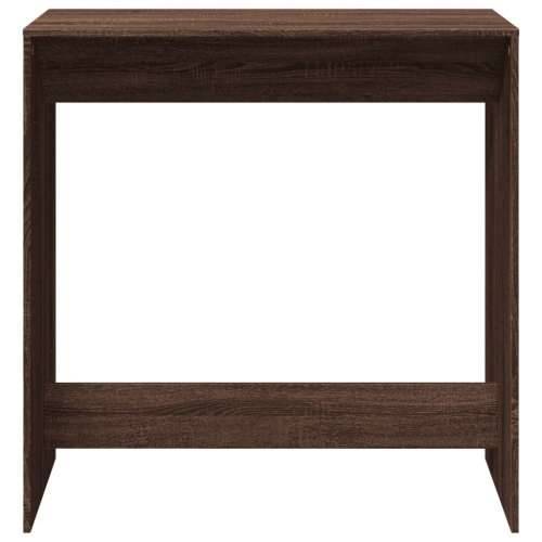 Barski stol smeđa boja hrasta 102x50x103,5 cm konstruirano drvo - Smeđi hrast 1 102 cm Cijena