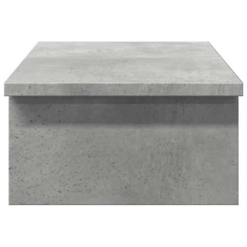 Stalak za monitor siva boja betona 50x27x15 cm drveni - Beton siva 50 x 27 x 15 cm Cijena