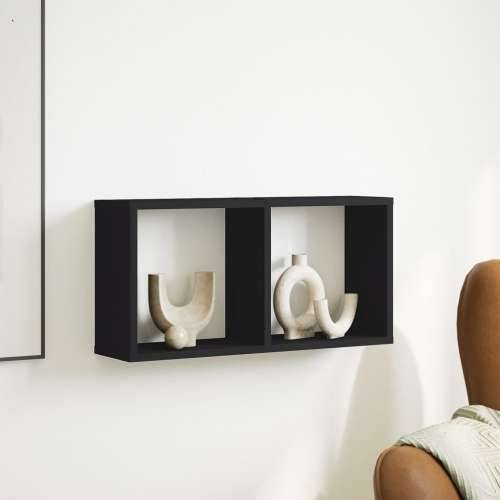 Zidni ormarić crni 60x16x30 cm od konstruiranog drva - Crna 60 x 16 x 30 cm 1 Cijena