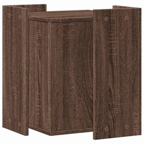 Kutija z mačji pijesak boja hrasta 42x42x51cm konstruirano drvo - Smeđi hrast 42 x 42 x 51 cm Cijena